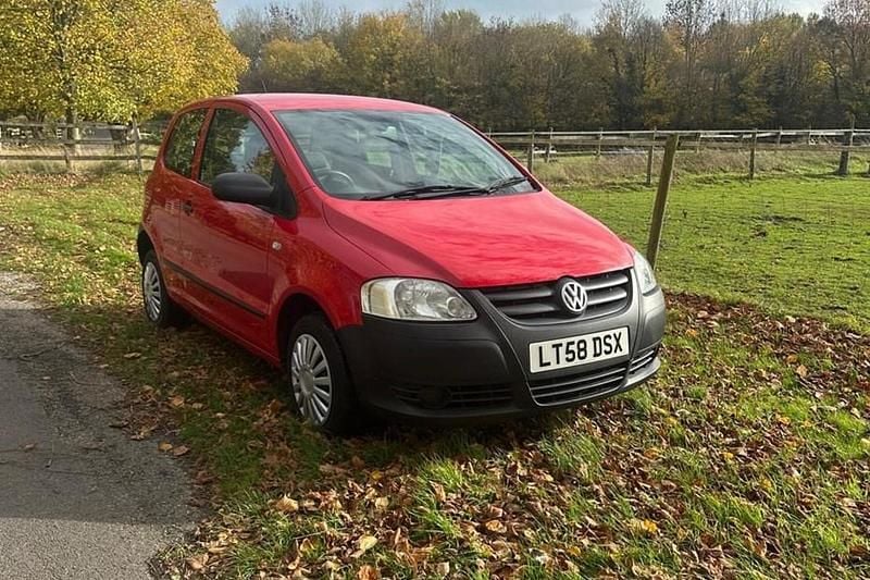Red Used 2008 VW Fox Hatchback | £2,395 (Fair price) - Image 1/1