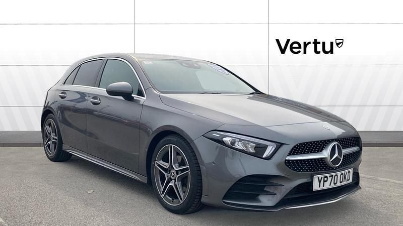 Grey Used 2020 Mercedes A180 AMG Line Premium Hatchback | £20,215 (Fair price) - Image 1/3