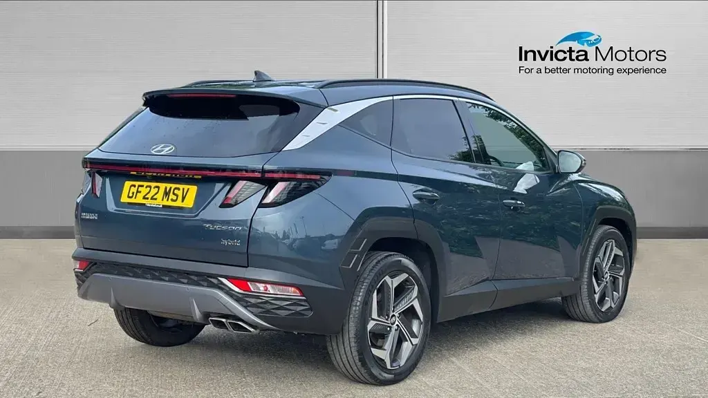Used Hyundai Tucson Premium 230 HP (169 kW) 2022 Blue SUV