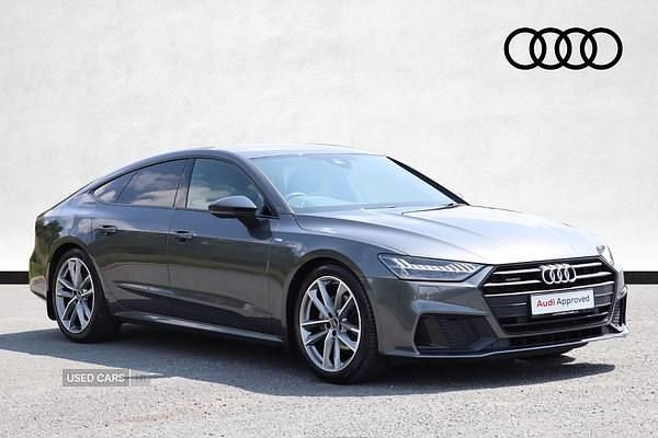 Grey Used 2022 Audi A7 Black Edition Hatchback | £31,990 (Fair price) - Image 1/4
