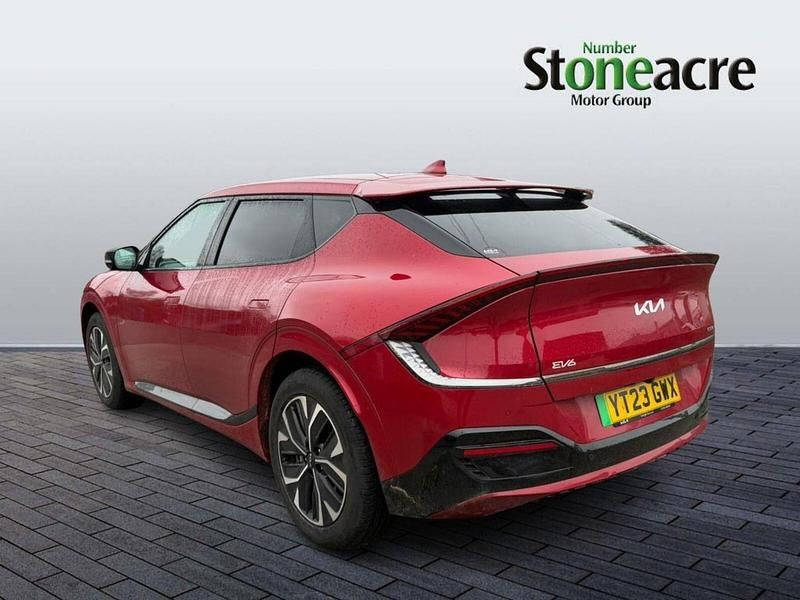 Used Kia EV6 GT-Line 236 kW (321 HP) 2023 Red SUV