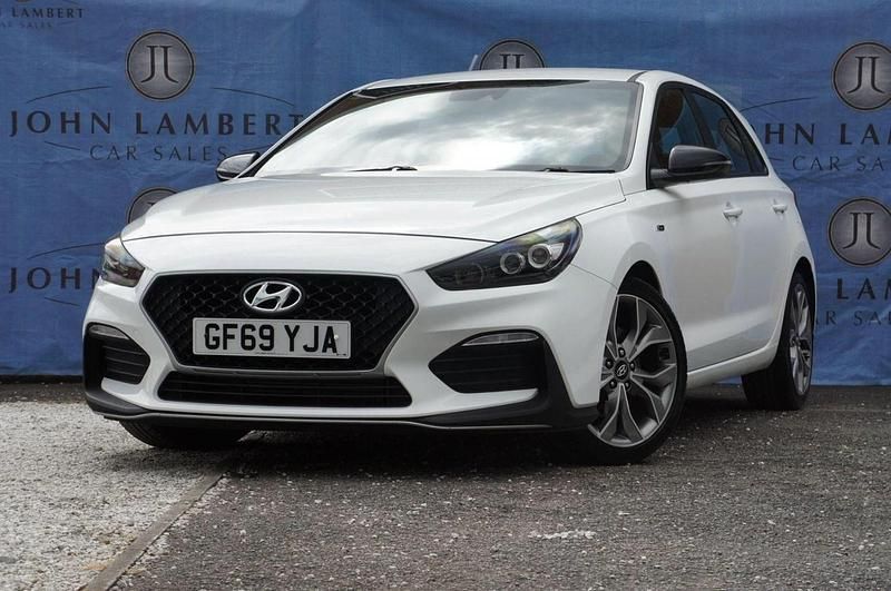 White Used 2019 Hyundai i30 N Line Hatchback | £15,995 (Expensive) - Image 1/4