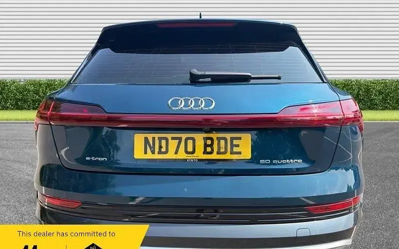 Used Audi e-tron 230 kW (313 HP) 2020 Blue SUV