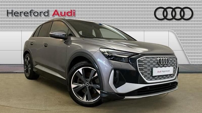 Grey Used 2021 Audi Q4 e-tron Premium SUV | £23,167 (Fair price) - Image 1/3