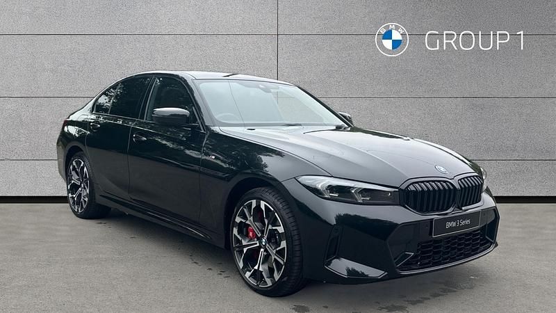 Black Used 2025 BMW 330e M Sport Sedan | £38,995 (Good price) - Image 1/4