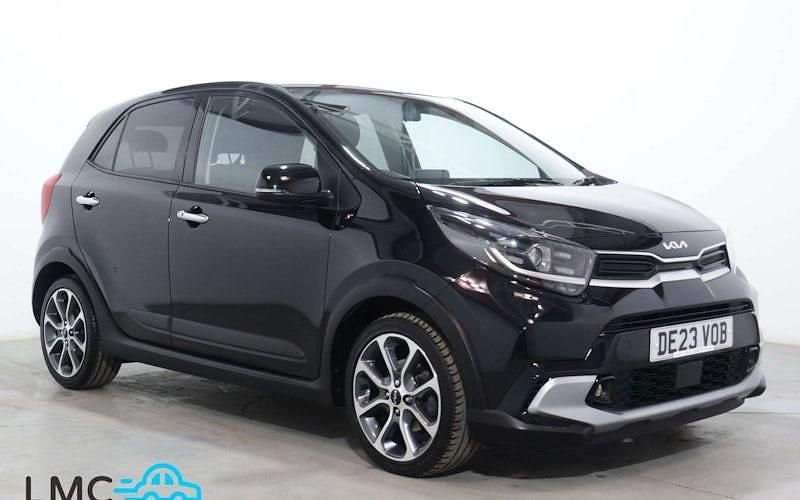 Used Kia Picanto X-Line 67 HP (49 kW) 2023 Black Hatchback