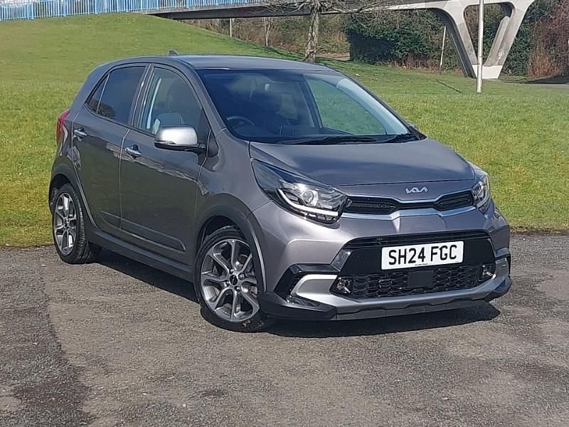 Used Kia Picanto X-Line 62 HP (45 kW) 2024 Grey Hatchback