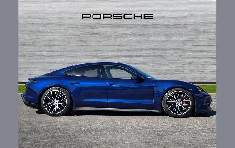 Used Porsche Taycan 389 kW (530 HP) 2020 Blue Sedan