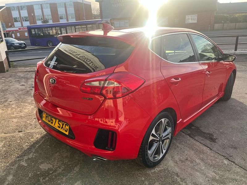 Used Kia Ceed GT-Line 2017 Red Hatchback