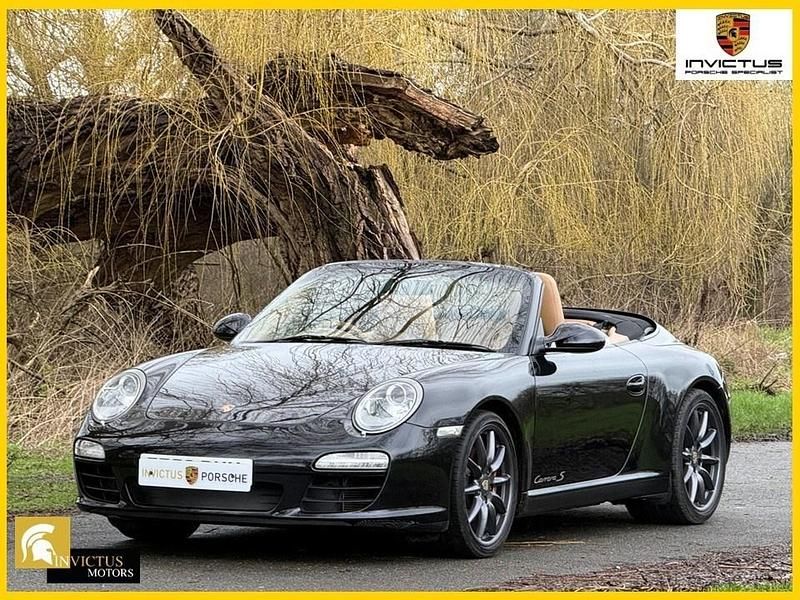 Used Porsche 911 Carrera S Cabriolet 385 HP (283 kW) 2009 Black Cabriolet