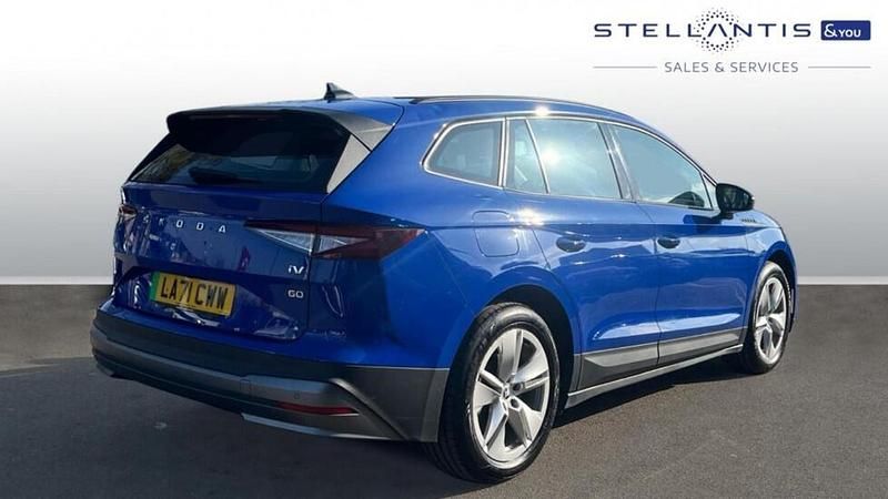 Used Skoda Enyaq iV 130 kW (177 HP) 2021 Blue SUV