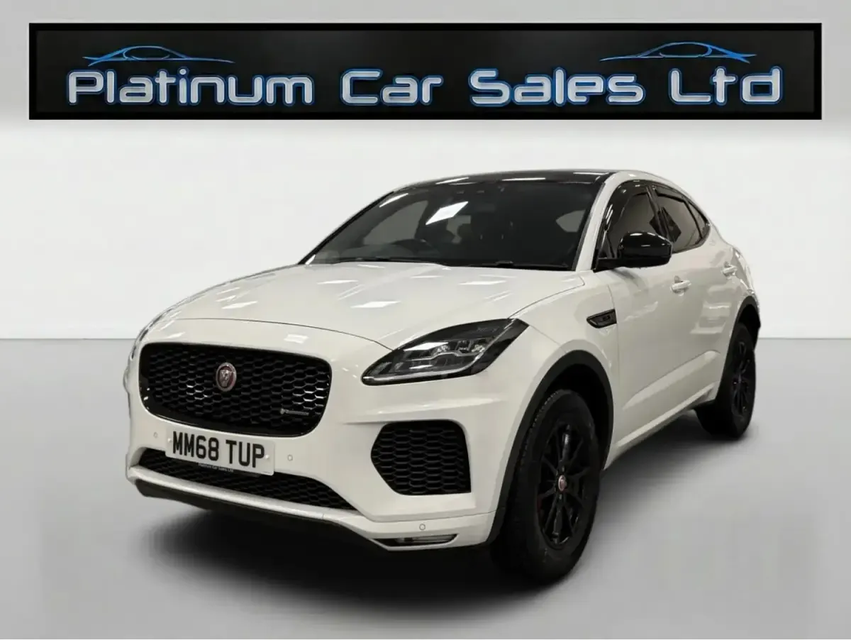Used Jaguar E-Pace R-Dynamic 150 HP (110 kW) 2018 White SUV