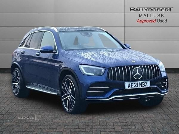 Used Mercedes GLC43 AMG Premium Plus 390 HP (286 kW) 2021 Blue Estate