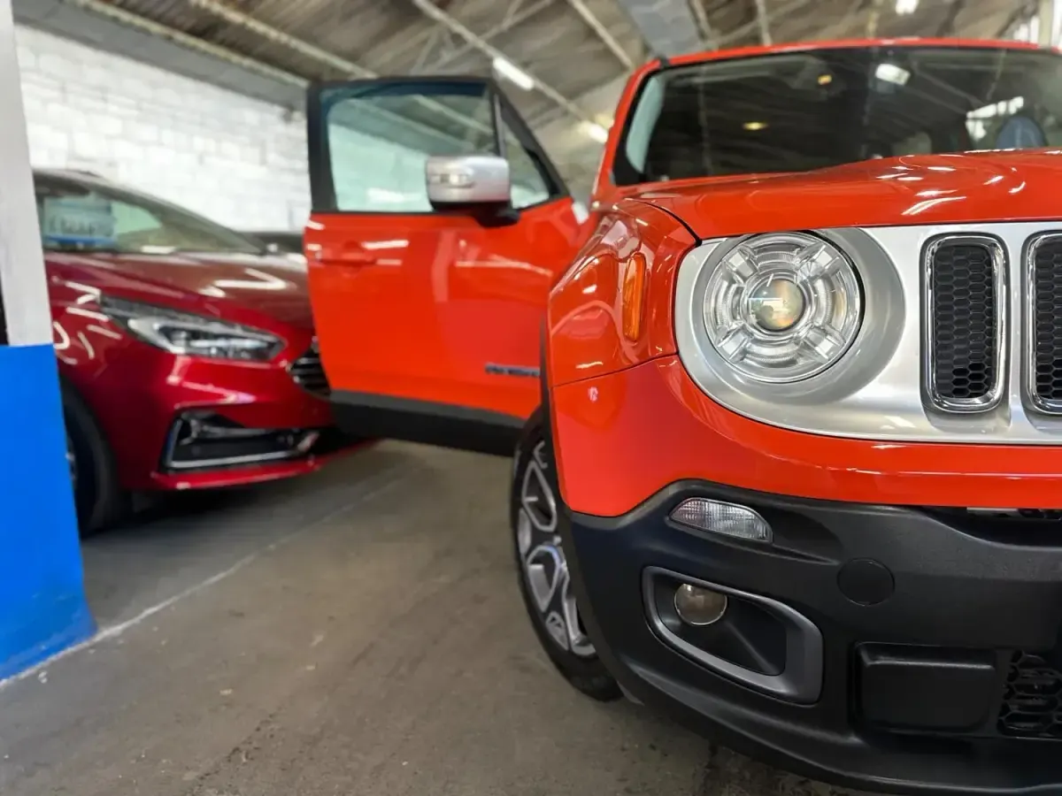 Usado Jeep Renegade Limited 170 HP (125 kW) 2015 Laranja SUV