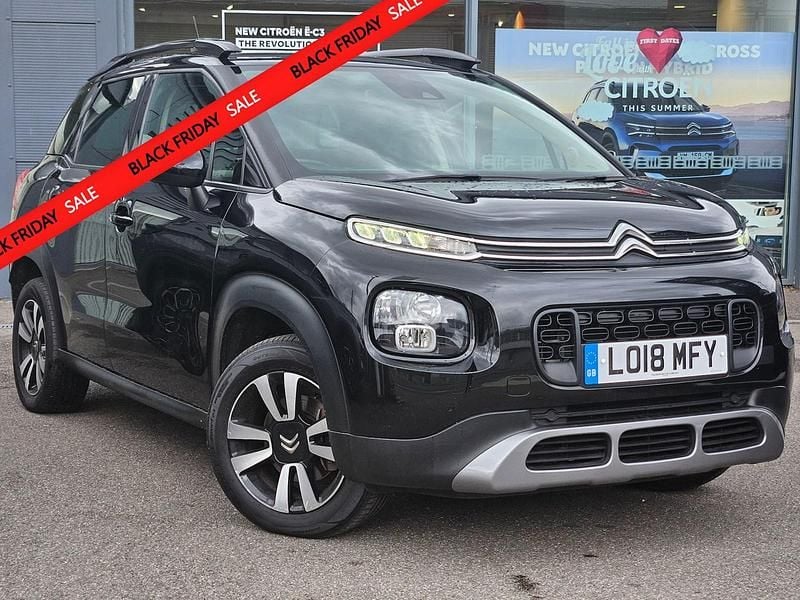 Black Used 2018 Citroën C3 Aircross Feel SUV | £5,899 (Fair price) - Image 1/4