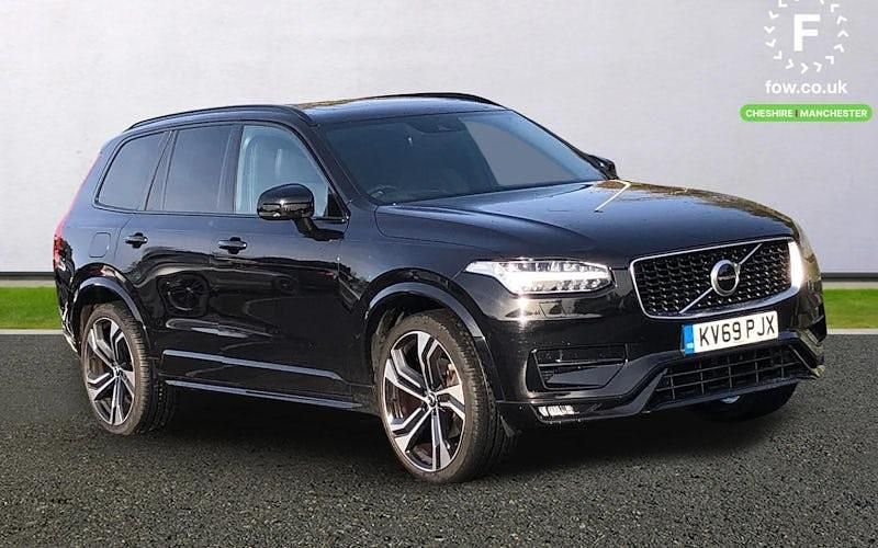 Black Used 2019 Volvo XC90 R-Design Pro SUV | £28,699 (Good price) - Image 1/4