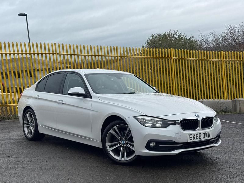White Used 2016 BMW 320 Sport Line Sedan | £8,294 (Fair price) - Image 1/4