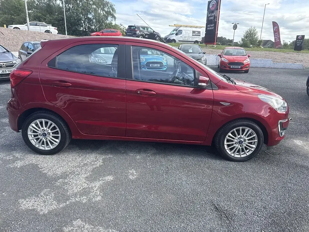 Used Ford Ka Plus Zetec 2018 Ruby red Hatchback