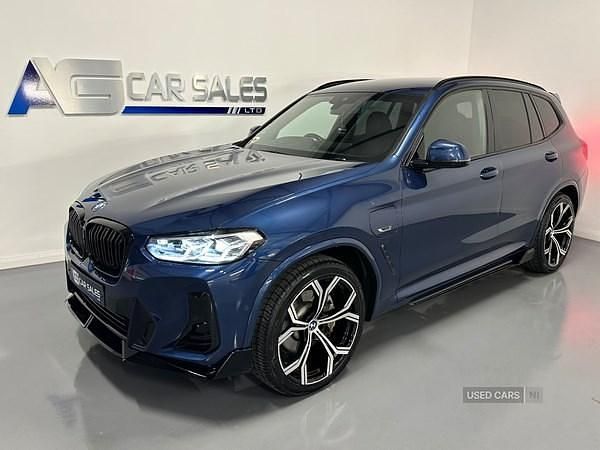 Used BMW X3 M Sport 2021 Blue SUV