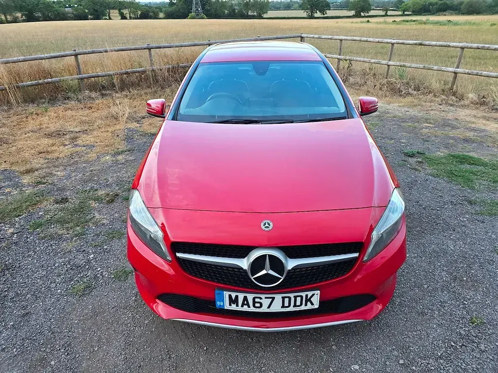 Used Mercedes A180 2017 Red Hatchback