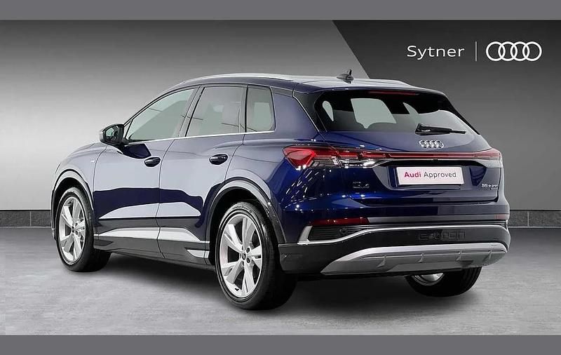 Used Audi Q4 e-tron S-Line 250 kW (340 HP) 2025 Blue SUV