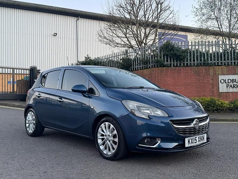 Used Vauxhall Corsa 90 HP (66 kW) 2015 Blue Hatchback