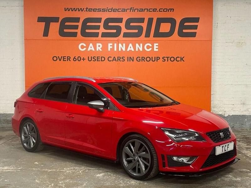 Used Seat Leon FR Sport 184 HP (135 kW) 2014 Red Estate