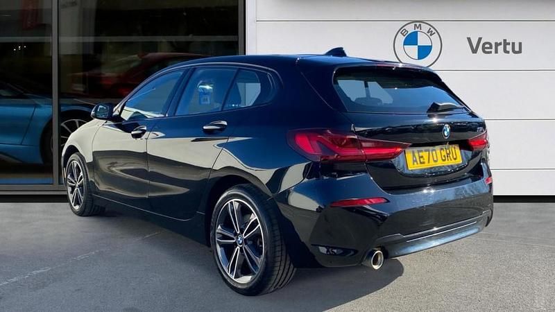 Used BMW 118 Sport Line 140 HP (102 kW) 2020 Black Hatchback