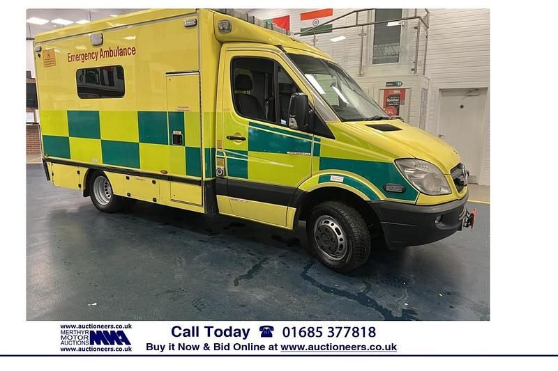 Yellow Used 2012 Mercedes Sprinter Van | £5,020 (Good price) - Image 1/4