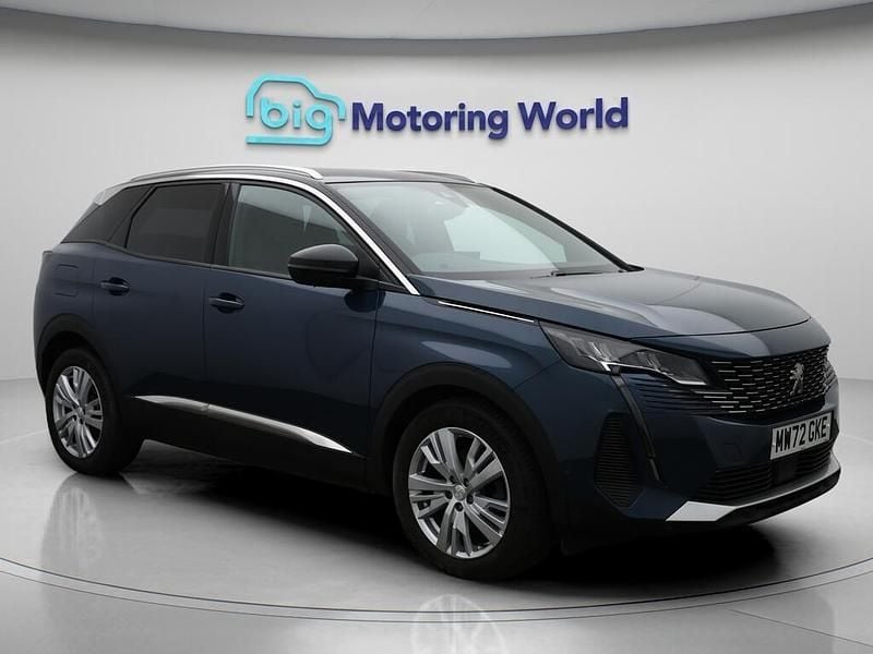 Blue Used 2023 Peugeot 3008 Allure+ Hatchback | £17,000 (Fair price) - Image 1/4