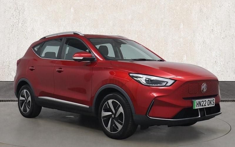 Red Used 2022 MG ZS Trophy Sedan | £16,294 (Fair price) - Image 1/3
