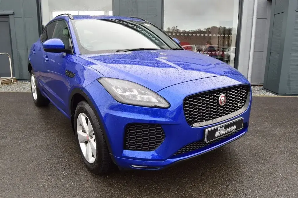 Used Jaguar E-Pace R-Dynamic 150 HP (110 kW) 2018 Blue SUV
