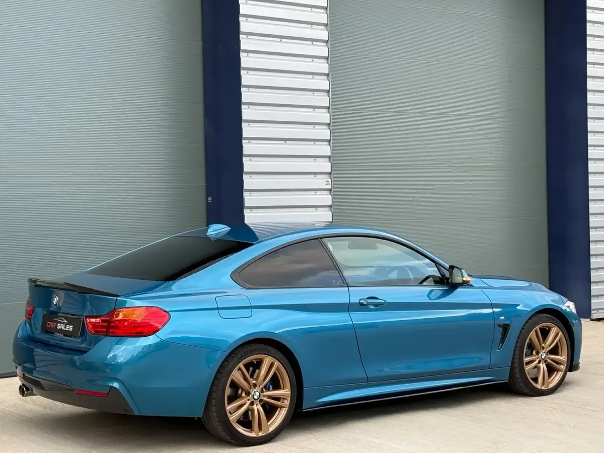 Used BMW 430 M Sport 258 HP (189 kW) 2017 Blue Coupe