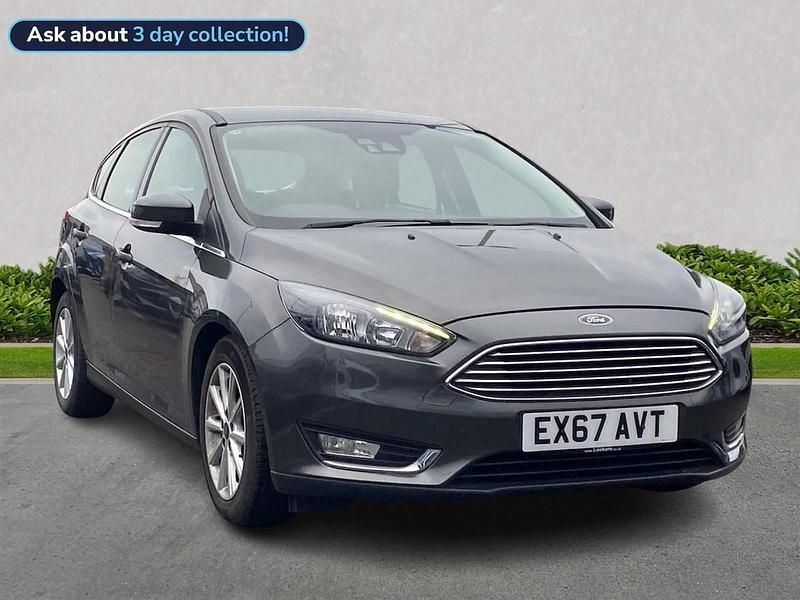 Grey Used 2017 Ford Focus Titanium Hatchback | £7,999 (Good price) - Image 1/4