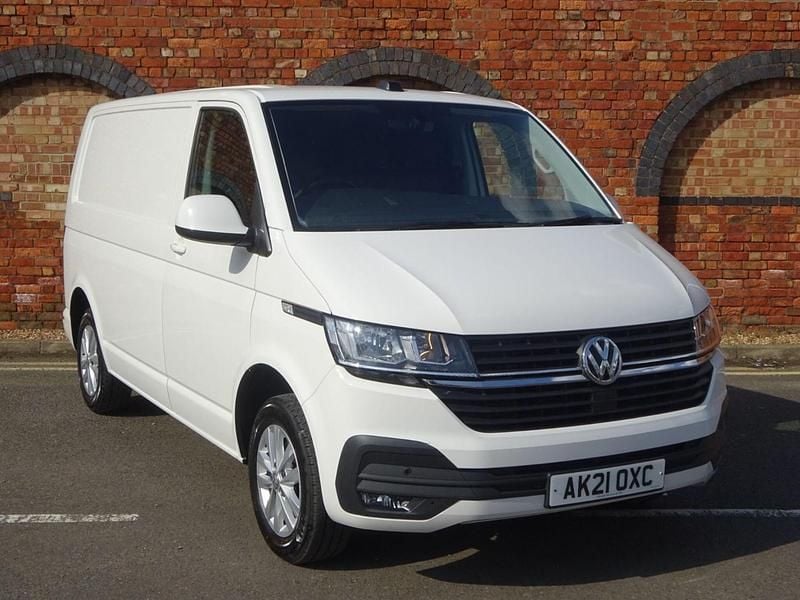 White Used 2021 VW T6.1 Highline Van | £18,995 (A bit pricey) - Image 1/4