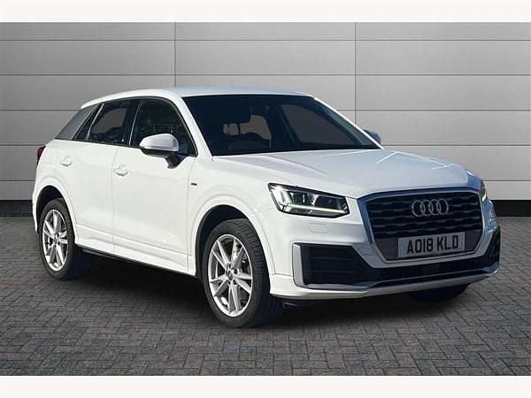 White Used 2018 Audi Q2 S-Line SUV | £12,850 (Fair price) - Image 1/2