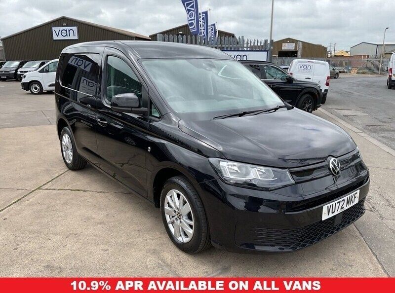 Black Used 2022 VW Caddy Pro MPV | £13,995 (Good price) - Image 1/3