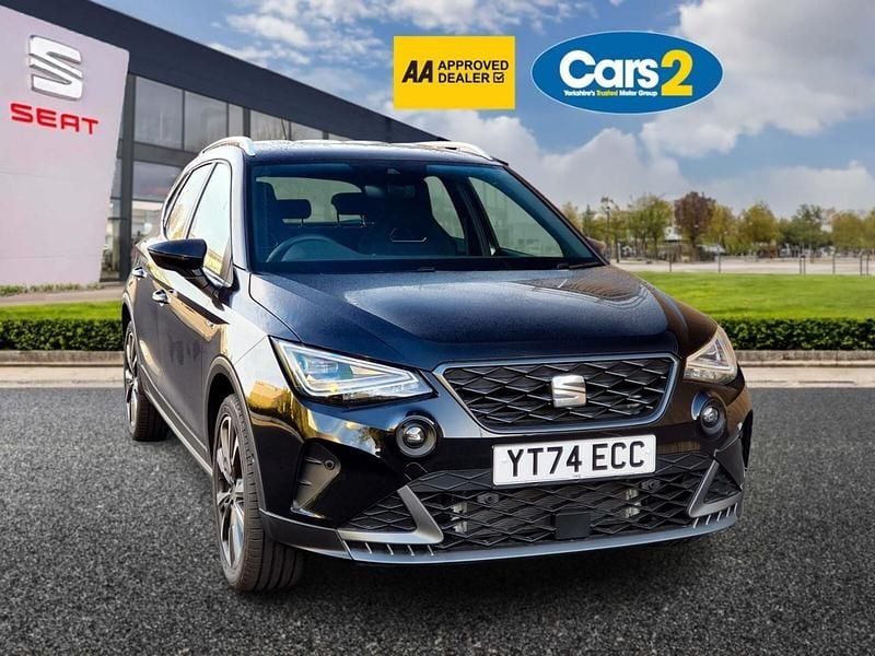 Black Used 2024 Seat Arona FR SUV | £18,595 (Expensive) - Image 1/4