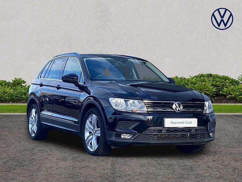 Black Used 2020 VW Tiguan Match SUV | £19,970 (Fair price) - Image 1/4