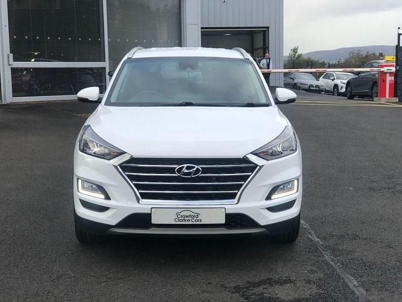 Used Hyundai Tucson SE 115 HP (84 kW) 2021 White SUV
