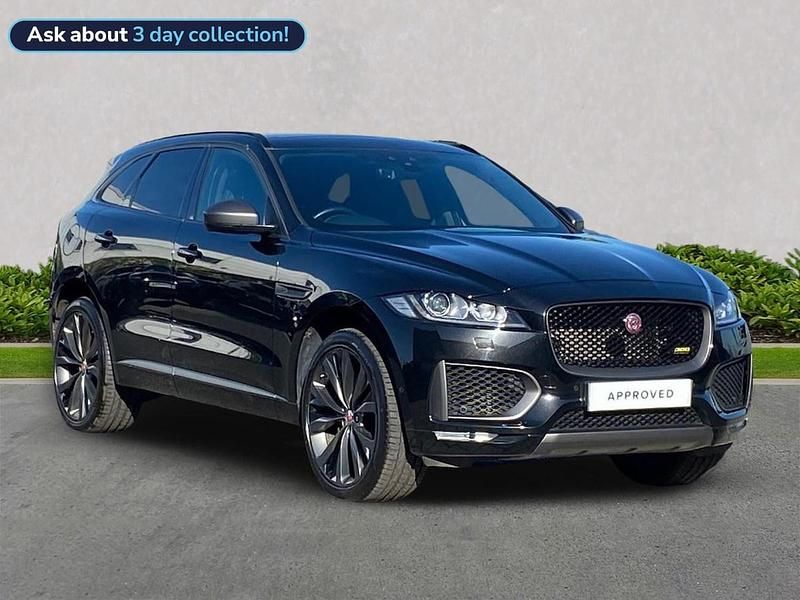 Used Jaguar F-Pace 300 HP (220 kW) 2019 Black SUV