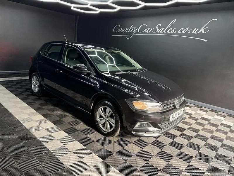Used VW Polo SE 65 HP (47 kW) 2019 Black Hatchback