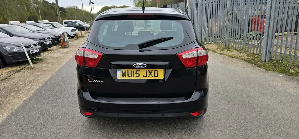 Used Ford C-MAX Titanium 115 HP (84 kW) 2015 Black MPV