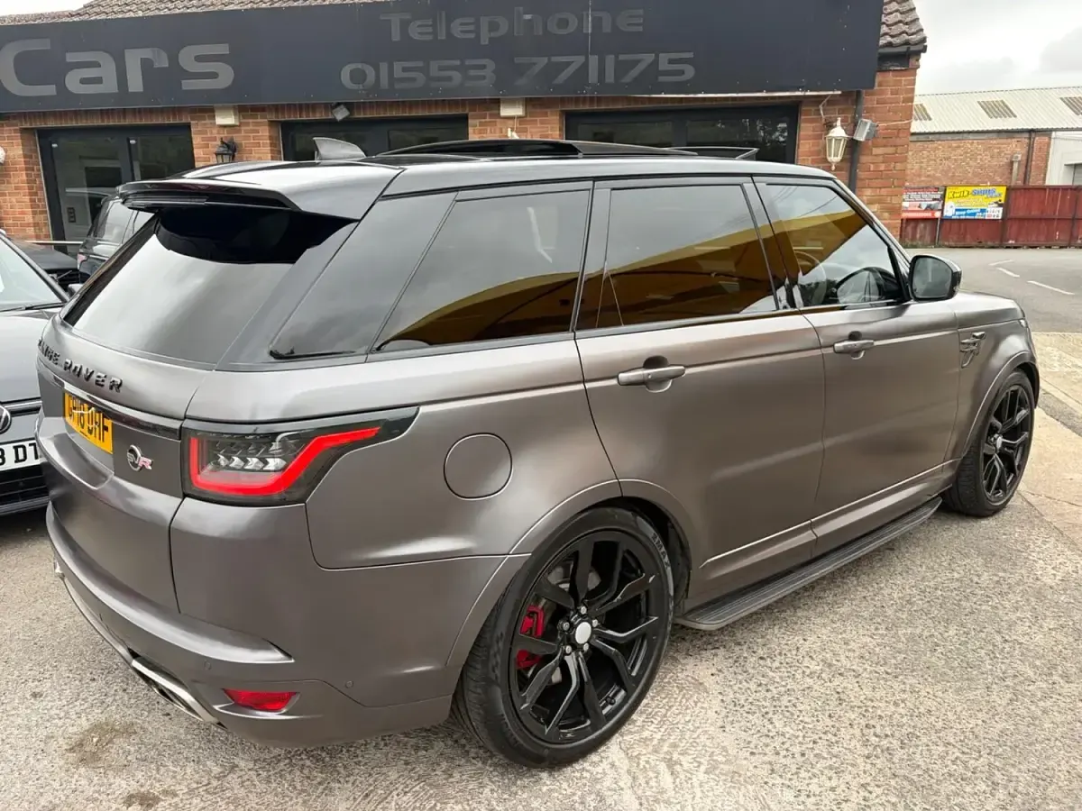 Used Land Rover Range Rover Sport SVR 2018 Grey SUV
