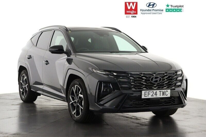 Grey Used 2024 Hyundai Tucson N Line SUV | £32,299 (Expensive) - Image 1/3