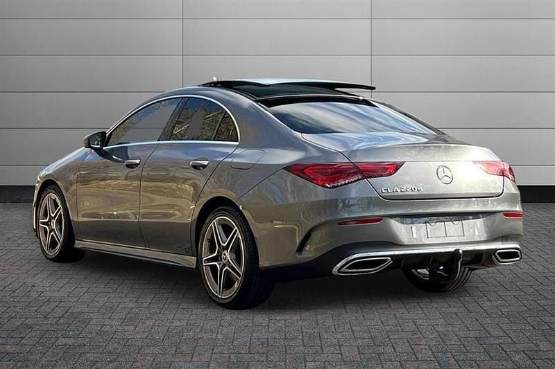 Used Mercedes CLA220 AMG Line Premium Plus 190 HP (139 kW) 2021 Mountain grey Sedan