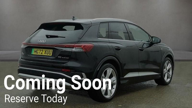 Used Audi Q4 e-tron S-Line 125 kW (170 HP) 2023 Black SUV