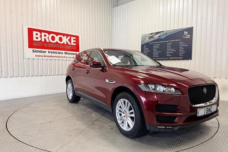 Used Jaguar F-Pace Portfolio 180 HP (132 kW) 2016 Red SUV