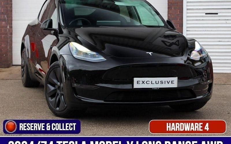 Used 2025 Tesla Model Y Long Range AWD SUV | £35,555 (Expensive) - Image 1/4