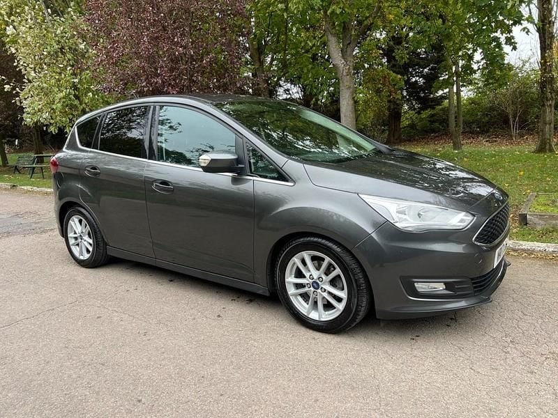 Grey Used 2017 Ford C-MAX Zetec MPV | £3,990 (Fair price) - Image 1/4